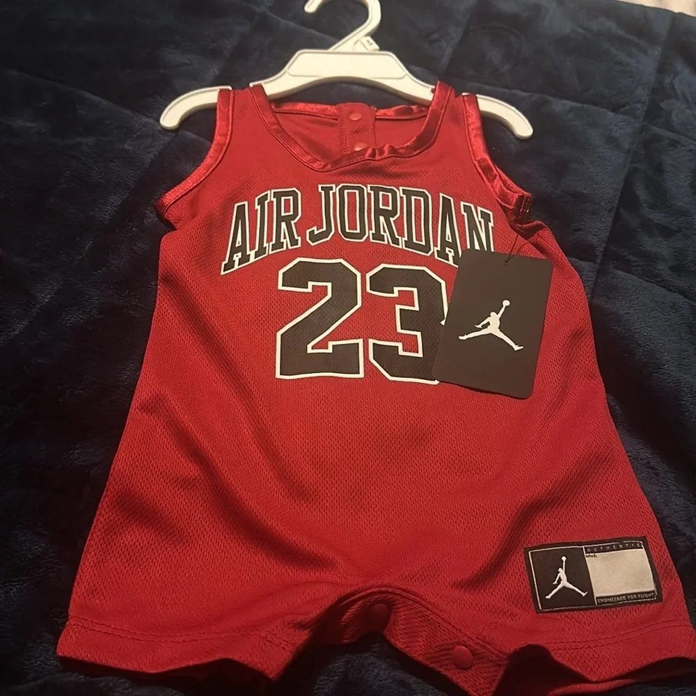 NWT Jordan 23 Jersey Romper